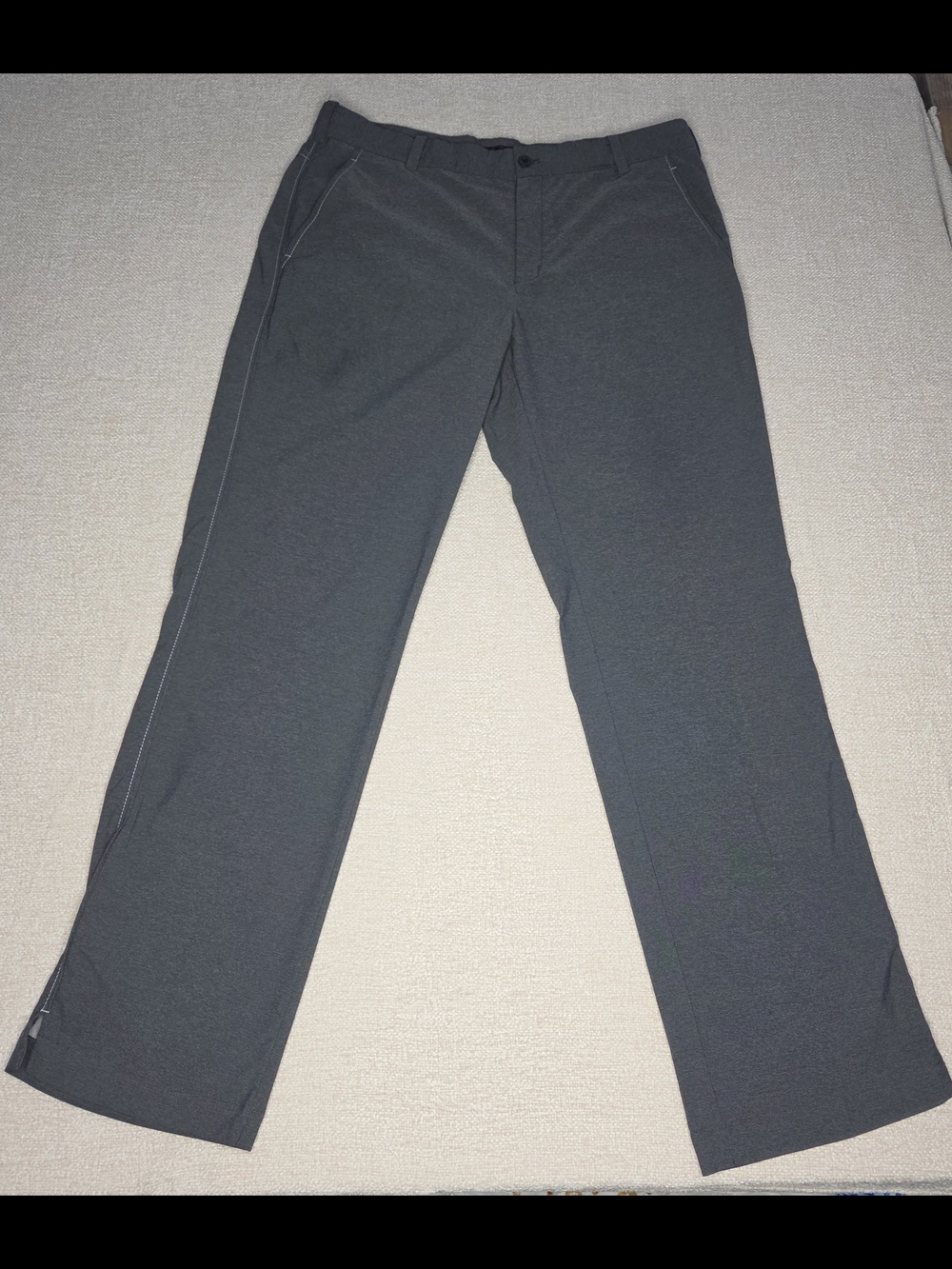Nike Men's Charcoal Gray Chinos